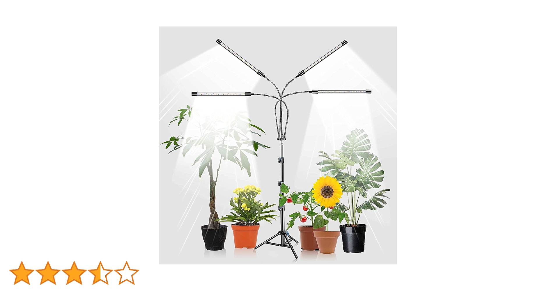 LED植物育成ライト スタンド付き4ヘッドプラントライト Amazon.co.jp: LED植物育成ライト、スタンド付き4ヘッドプラント